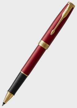 Роликова ручка Parker Sonnet 17 Intense Red GT, фото